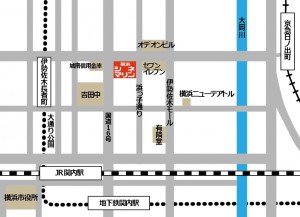 横浜シネマリン案内図
