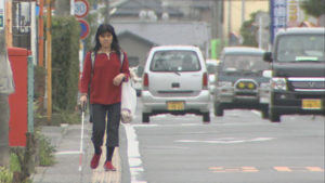 イーちゃんの白い杖
