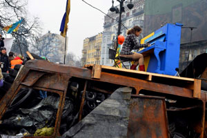 ピアノ　ウクライナの尊厳を守る闘い